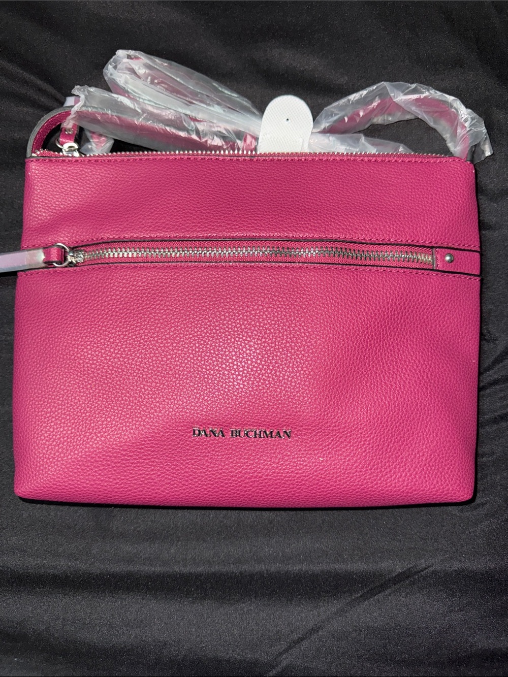 Dana Buchman Hot Pink Crossbody Bag